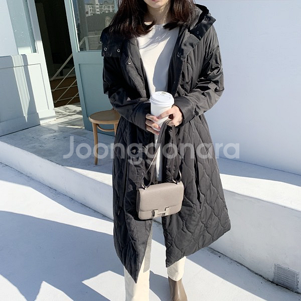 르꼬르망.다덮는 퀼팅패딩 (덕다운)--1