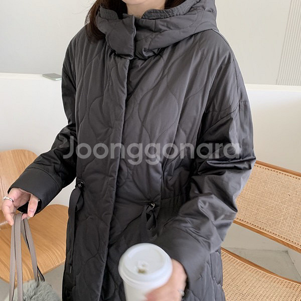 르꼬르망.다덮는 퀼팅패딩 (덕다운)--3