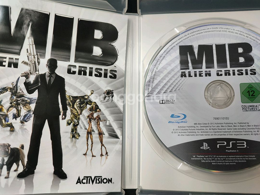 ps3 맨인블랙 북미판 팝니다--2