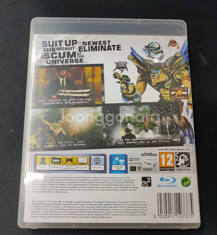 ps3 맨인블랙 북미판 팝니다--1