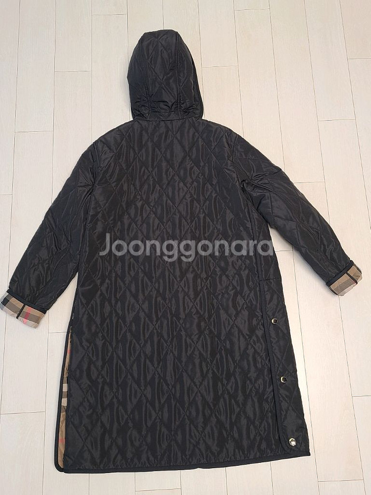 (새상품) 버버리 파크게이트 퀼팅 자켓 롱후드--4