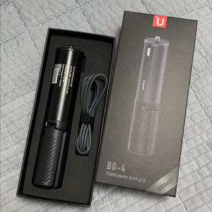 울란지 BG-4 캐논 V10 보조 배터리 충전식 삼각대