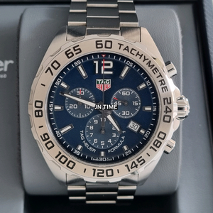 태그호이어 포뮬러1 크로노 쿼츠 청판 43mm