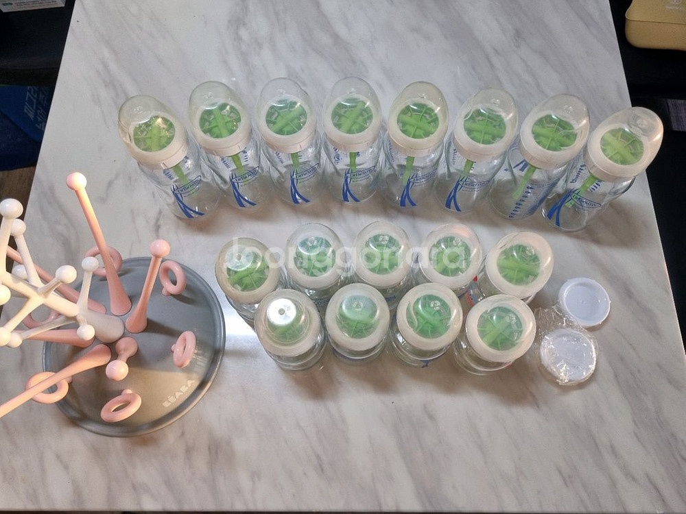 닥터브라운 젖병 건조대 개당 2천원 유축--1