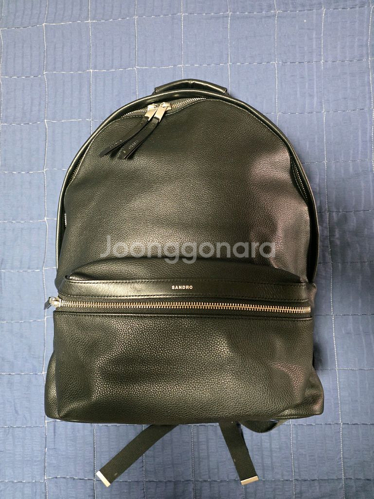 산드로 코팅 캔버스 백팩상태 좋습니다.구성품 없이 가방--1