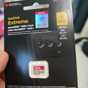마이크로 sd카드 샌디스크 Extreme 1TB 미개봉