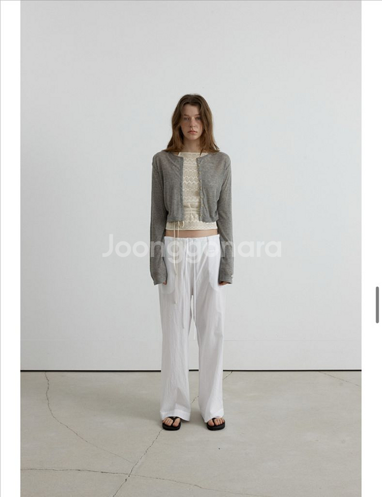 오버듀플레어 소프트가디건--1