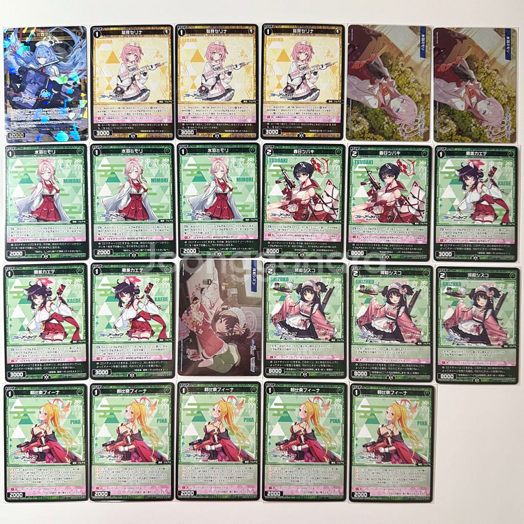 블루아카이브 블루아카 위크로스 wixoss 카드 87장--3