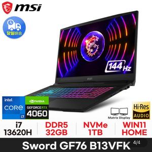 msi 4060 게이밍노트북 팝니다