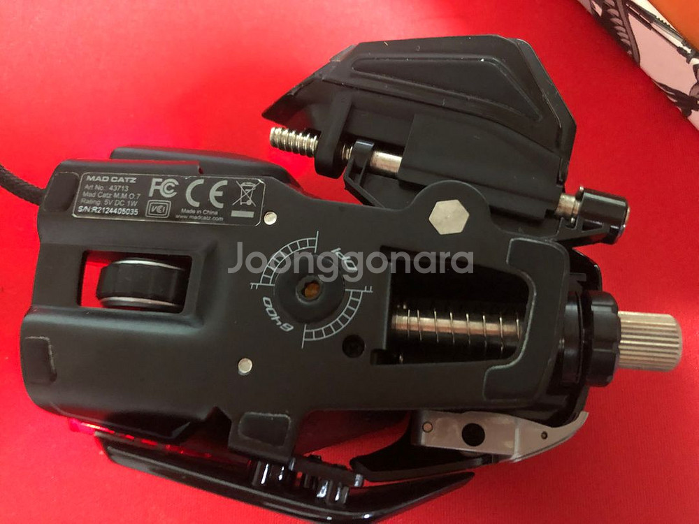 매드캣츠 M.M.O.7 마우스 판매합니다.--1