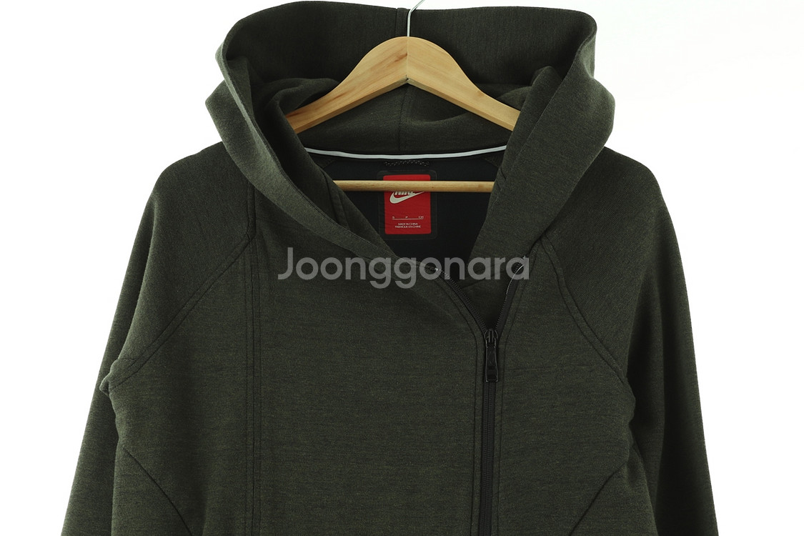 W(S-M) 나이키 후드집업 카키 테크팩--2