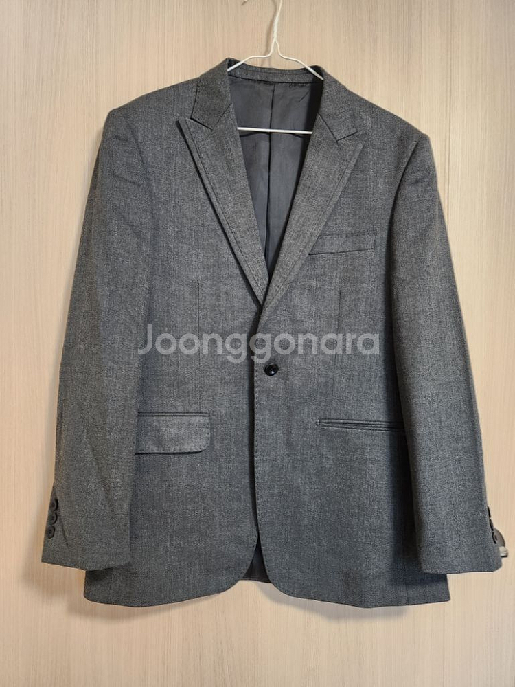 파크랜드 남자 회색정장마이자켓 95~100--0