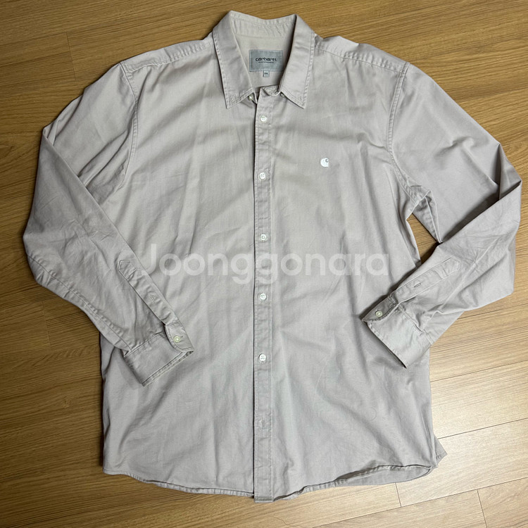 [XXL, 2XL]칼하트 wip 셔츠자켓 네츄럴 베이지--0