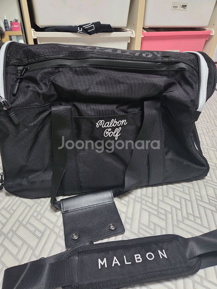 말본 보스턴백 골프백 팝니다--1