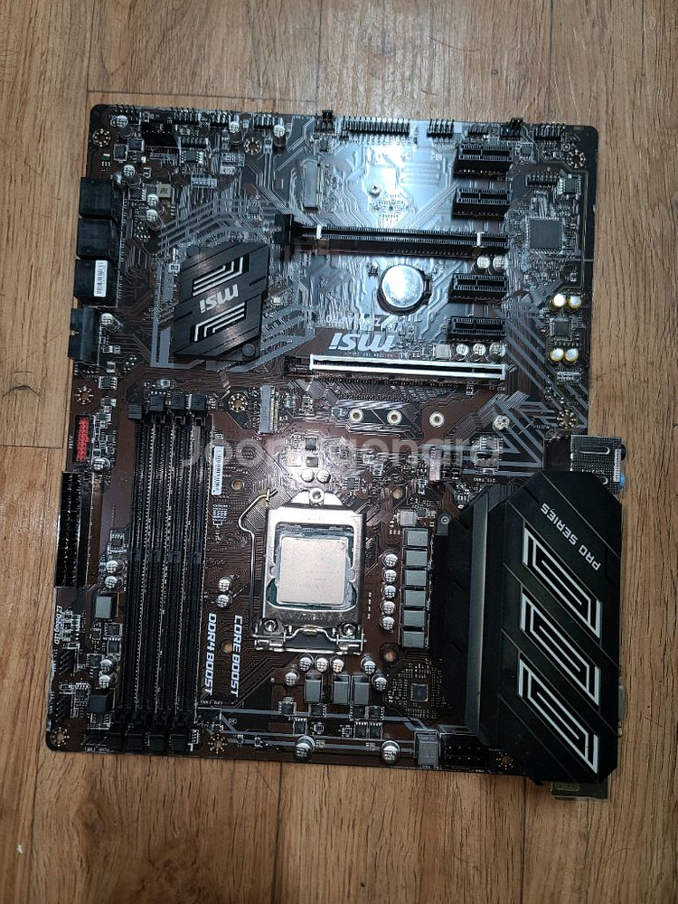 i7 9700 시피유와 z390-a pro메인보드--0