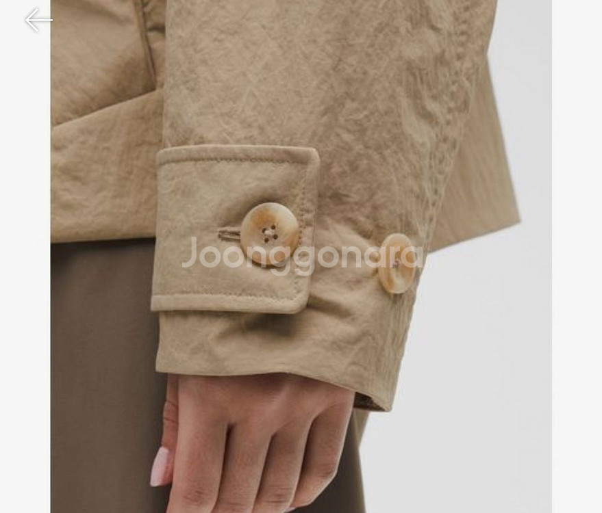 룰루레몬 쇼츠 트렌치 코트 새상품--2