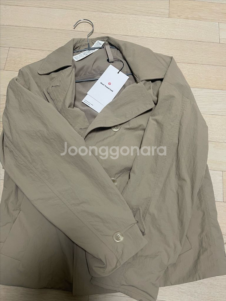 룰루레몬 쇼츠 트렌치 코트 새상품--5