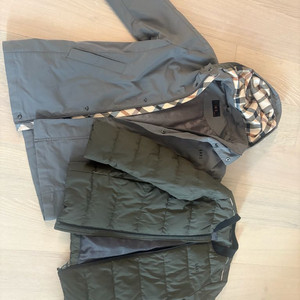 닥스키즈 패딩내피 사파리 130