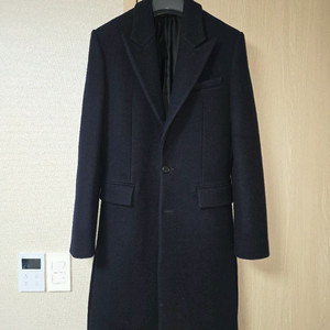 준지 캐시미어 블랜디드 롱코트 44