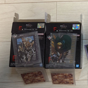 진격의거인 제일복권 e f상 아크릴 일괄