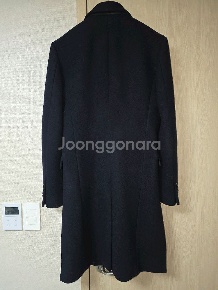 준지 캐시미어 블랜디드 롱코트 44--8