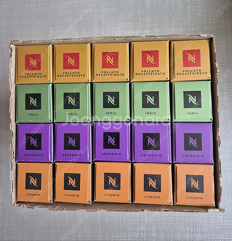 네스프레소 캡슐 20줄일괄--0