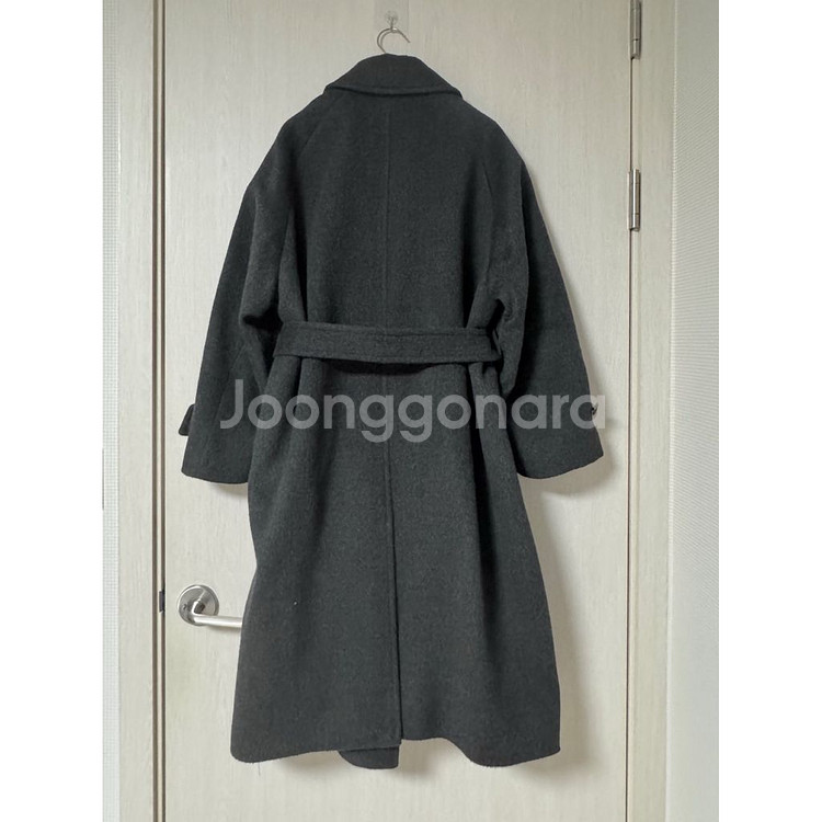 닐바이피 울100 winter roomy 챠콜 코트--3