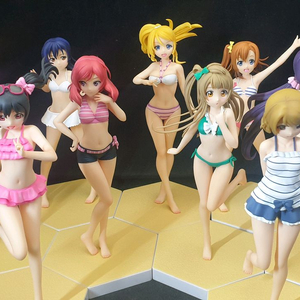 할인,비치퀸즈,러브라이브,9종,풀세트,개봉,정품