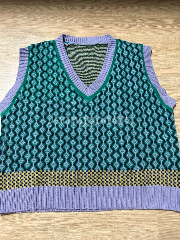 여성 니트베스트 조끼 2개일괄 반값택포 7000--0