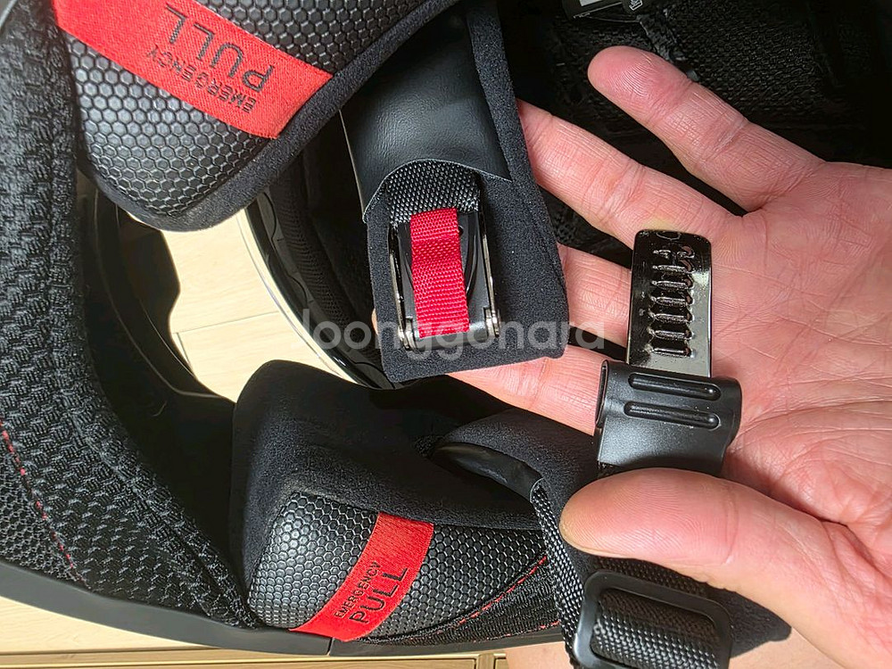 크랭크 오토바이 풀페이스 헬멧 M 새상품--7