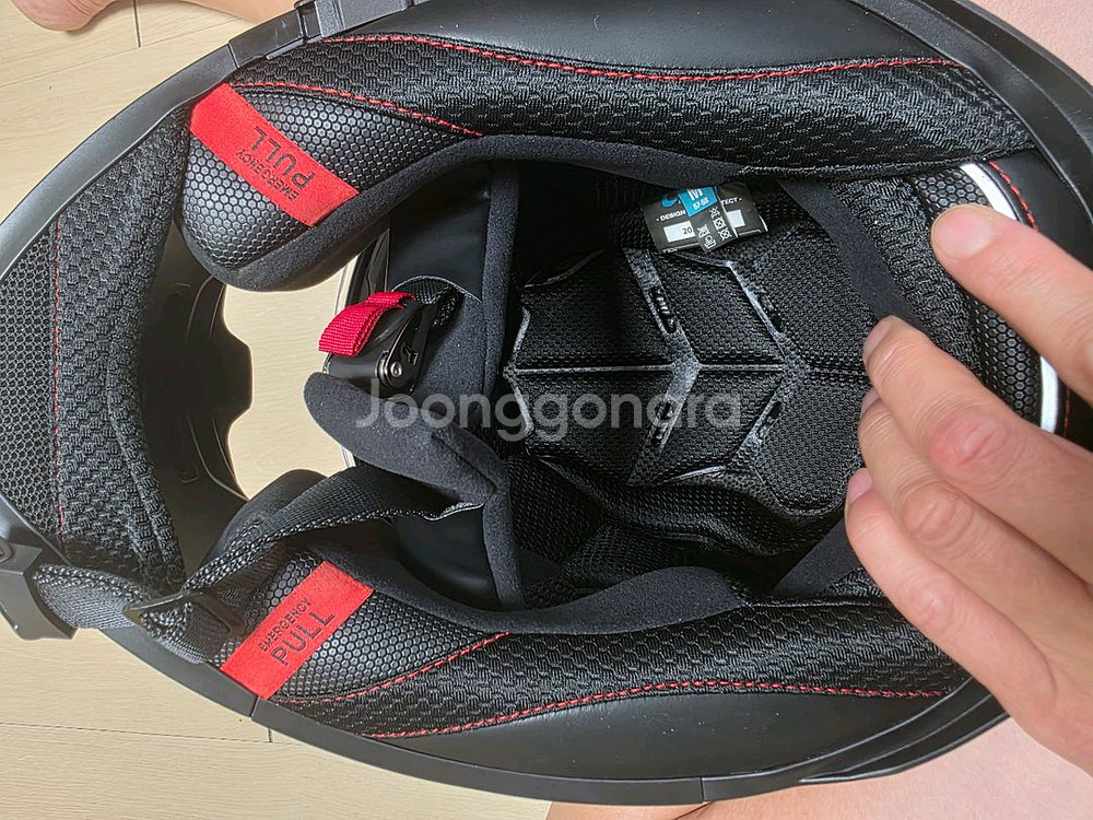 크랭크 오토바이 풀페이스 헬멧 M 새상품--6