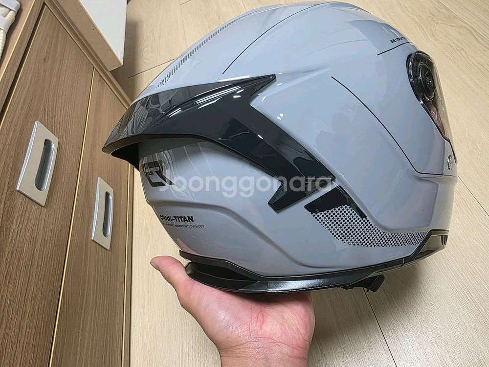 크랭크 오토바이 풀페이스 헬멧 M 새상품--4