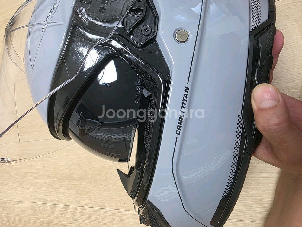 크랭크 오토바이 풀페이스 헬멧 M 새상품--9