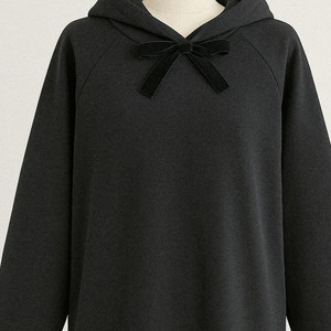 오버핏 후드롱 원피스