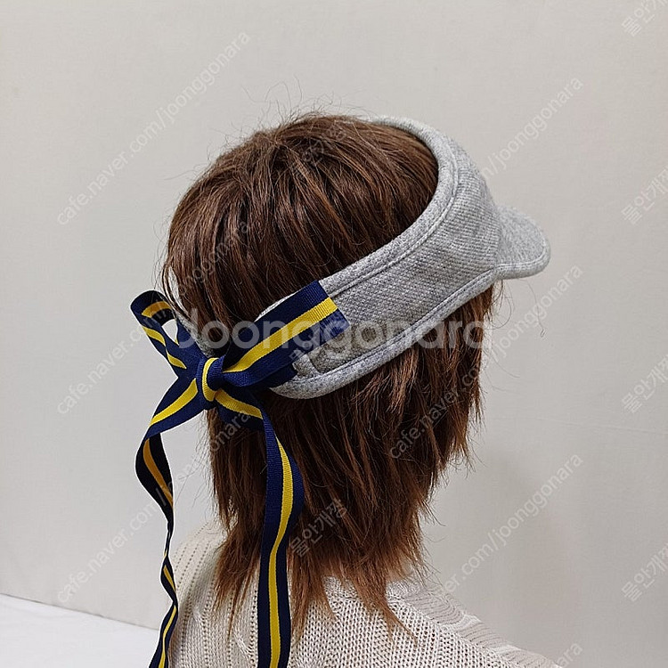 타이틀리스트 골프 여성 리본 썬캡 모자 사랑봉봉--3