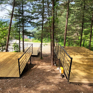 방부목데크 (캠핑장에서 사용하던거 입니다)