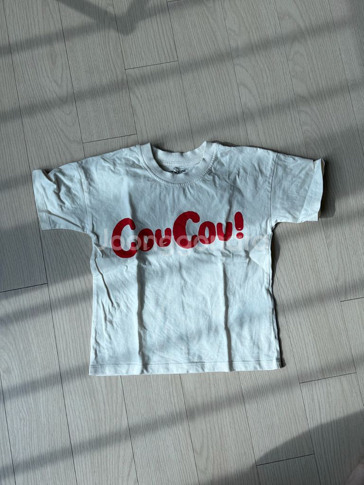 미니로디니 COU 프린트 오가닉 코튼 티셔츠--0