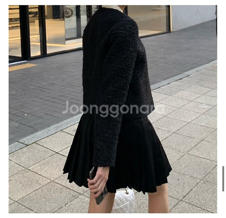 chauet 쇼에 레스이즈모어 플리츠 스커트 S 새상품--6