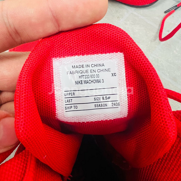 나이키 마초마이3 빨검 275--4