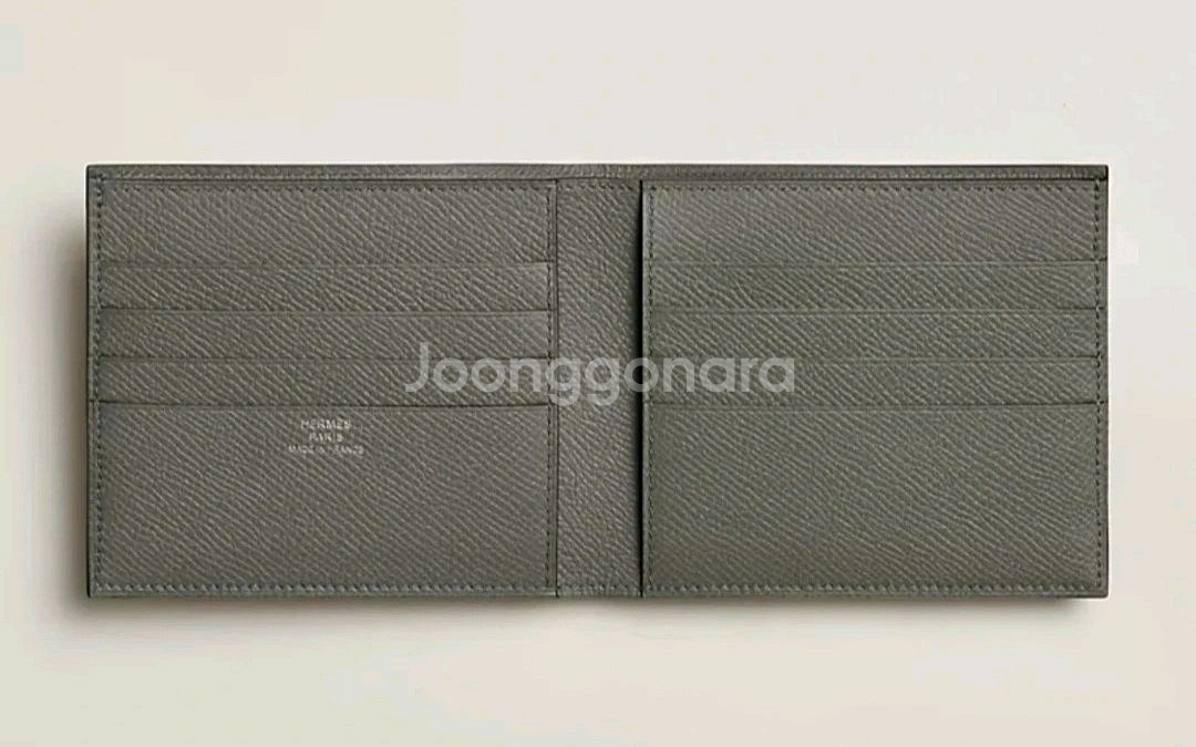 에르메스 MC 코페르닉 반지갑 그리메이어 남성 반지갑--1