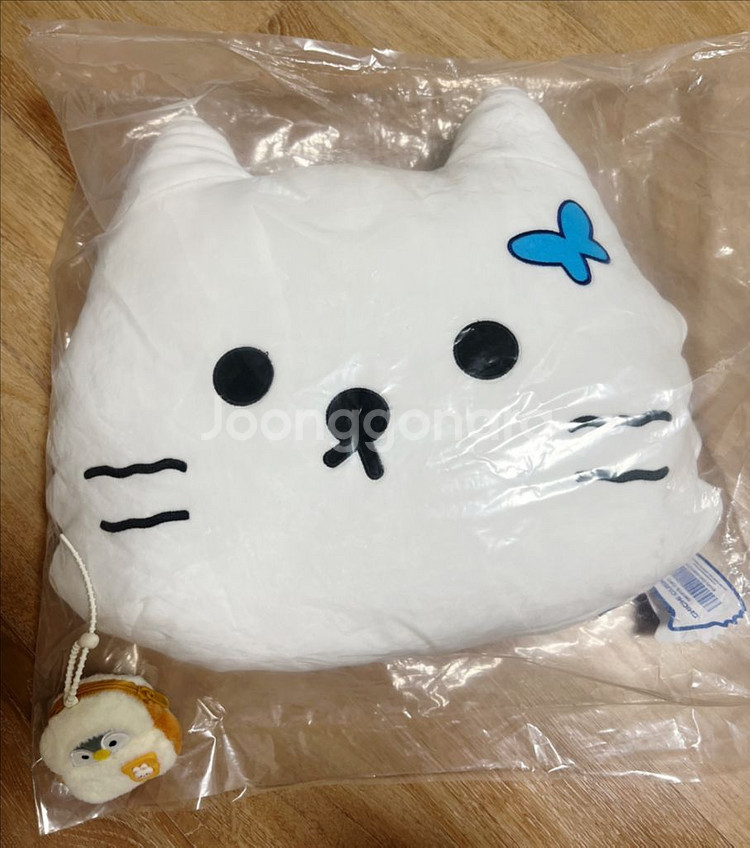 고양이 대형 쿠션 새상품--0