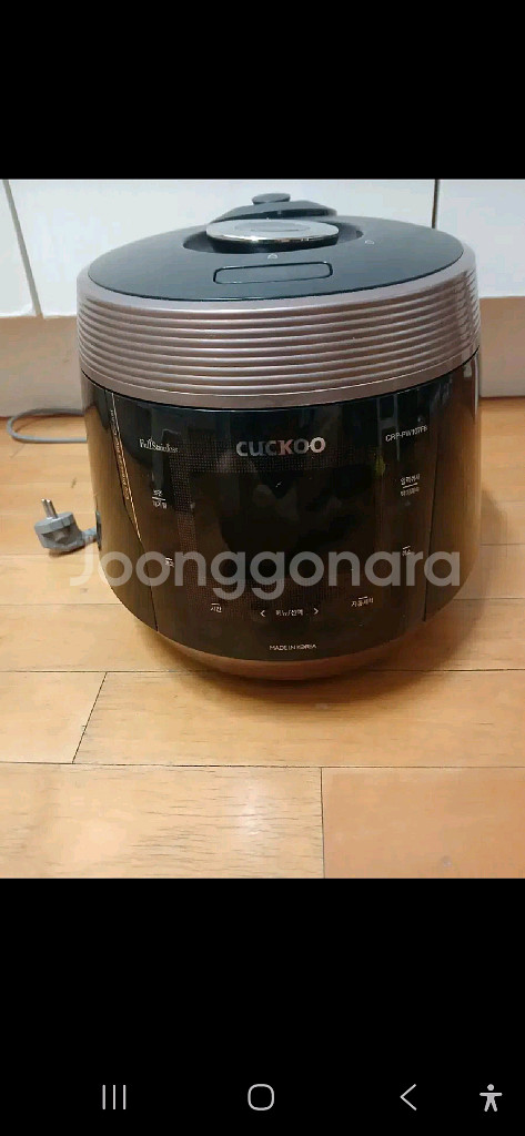 쿠쿠 10 인용 압력밥솥/CRP-PW107FB--2