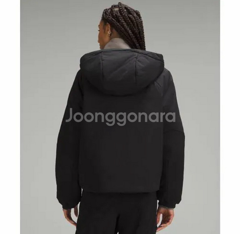 룰루레몬 워터 리지스턴트 인설레이트 후드 자켓 S--4