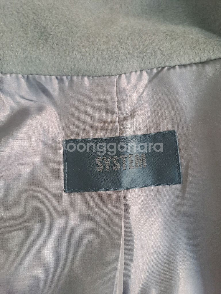 SYSTEM 브랜드의 모 혼방 자켓--4