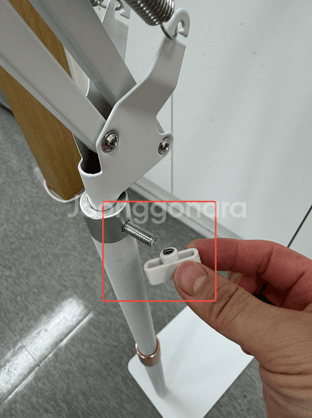 자바라 스탠드형 태블릿 거치대--2