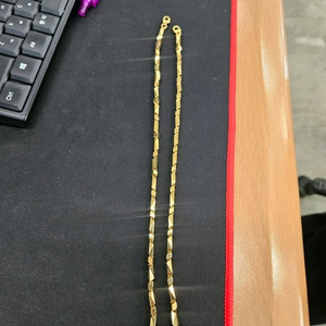 18k 대나무 목걸이