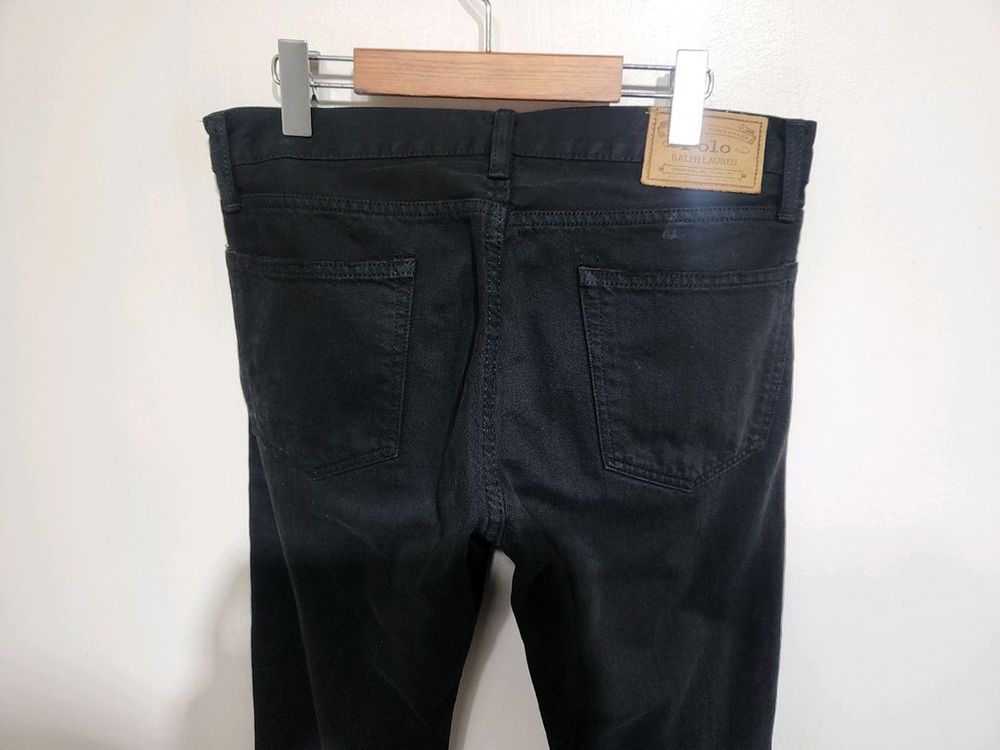 (30) 랄프로렌 폴로 청바지 블랙진 데님팬츠 빈티지--6