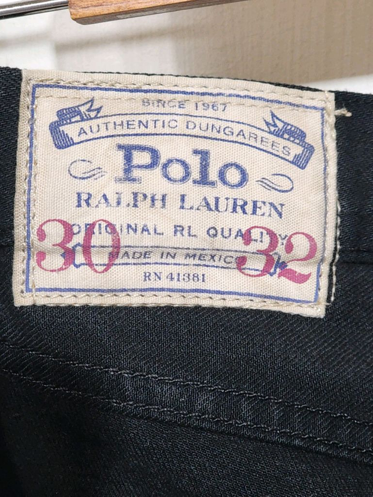 (30) 랄프로렌 폴로 청바지 블랙진 데님팬츠 빈티지--3