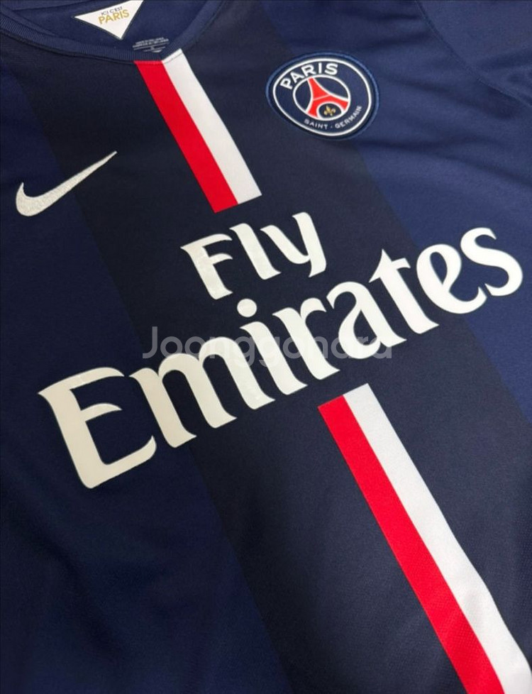 14-15 PSG 홈 즐라탄 이브라히모비치 정품 유니폼--2