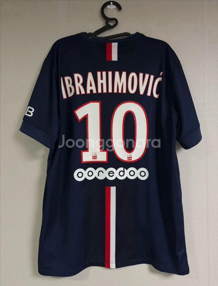 14-15 PSG 홈 즐라탄 이브라히모비치 정품 유니폼--0